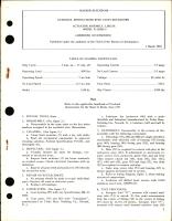 Overhaul Instructions with Parts Breakdown for Actuator Assembly and Linear Model R-122M3-2