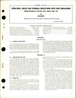 Operations, Service and Overhaul Instructions w Parts Breakdown for Hydro Mechanical Aviation Jack, Single Stage Type 712 