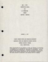 Instruction Manual for AC Generator - Models 2CM370B1 and 2CM370C1 