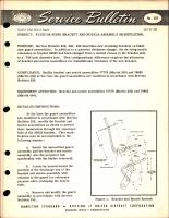 Fluid De-Icing Bracket and Nozzle Assembly Modification 