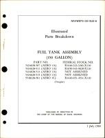 Illustrated Parts Breakdown for Fuel Tank Assembly - 150 Gallon