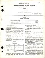 Overhaul Instructions with Parts Breakdown for Engine Control Quadrant PN 45051-3