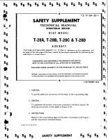 Safety Supplement Structural Repair Tech Manual, T-28A T-28B T-28C T-28D