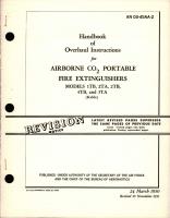 Overhaul Instructions for Airborne CO2 Portable Fire Extinguishers - Models 1TB, 2TA, 2TB, 4TB, and 5TA
