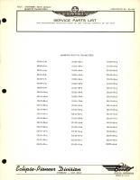 Eclipse-Pioneer Service Parts List for Instrument Parts Catalog Magnesyn Position Transmitters