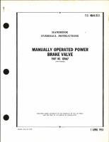 Overhaul Instructions for Manually Operated Power Brake Valve