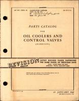 Parts Catalog for Oil Coolers and Control Valves