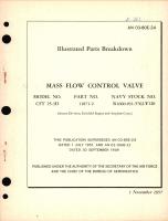 Illustrated Parts Breakdown for Mass Flow Control Valve Model No. CFT 25-3D Part  No. 11871-2