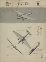 Mitsubishi Type 96 Nell Recognition Poster