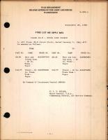 Stock List Change for Class 03-B