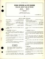 Overhaul Instructions with Parts Breakdown for Aircraft Cabin Air Pressure Regulator - Part 14680-5-330 - Model CPR1-62-1