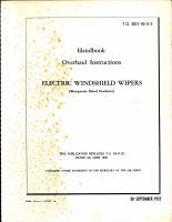 Handbook of Overhaul Instructions for Electric Windshield Wipers