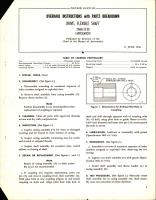 Overhaul Instructions with Parts Breakdown for Flexible Shaft Drive - 29606-22-00