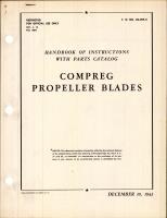 Handbook of Instructions with Parts Catalog for Compreg Propeller Blades