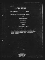 Microfilm Numerical Index for N2s-1, -2, -3, -4, -5, and PT-13, -13A, -13B, -17, -18, -27. and -13D