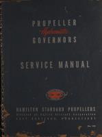 Service Manual for Hydromatic Propeller Governors