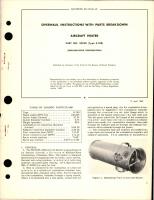 Overhaul Instructions w Parts Breakdown for Aircraft Heaters - Part 52C90 - Type S-100 