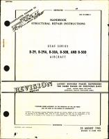 Structural Repair Instructions for B-29, B-29A, B-50A, B-50B, and B-50D Aircraft