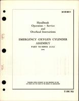 Operation, Service, and Overhaul Instructions for Emergency Oxygen Cylinder Assembly - Part 214A2 