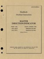 Overhaul Instructions for Master Direction-Indicator Part 12013-2H-E, 12013-2H-L