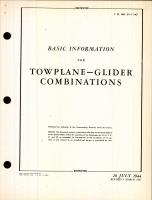 Basic Information for TowPlane-Glider Combinations