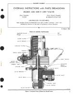 Overhaul Instructions with Parts Breakdown for Bleed Air Shut Off Valve Part No. 537495 