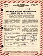 Installation of Fair-Lead Cockpit Enclosure Emergency Release Cable for P-51 and A-36A