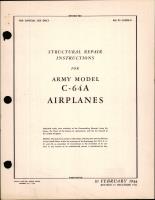 Structural Repair Instructions for C-64A