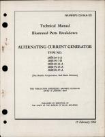 Illustrated Parts Breakdown for Alternating Current Generator 