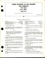 Overhaul Instructions with Parts Breakdown for Servo Transmitter - Type 15CX4a - MK 22 MOD 1