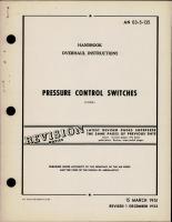 Overhaul Instructions for Pressure Control Switches