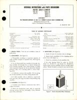 Overhaul Instructions with Parts Breakdown for Direct Current Motor - Part 32370-2 