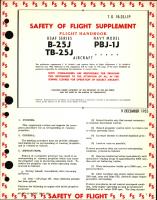  Safety of Flight Supplement to Flight Handbook for USAF Series B-25J and TB-25J Aircraft