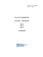 Pilots Handbook for Corsair - Models F4U-1, FG-1 and F3A-1