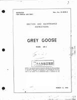 Erection & Maintenance  - Grey Goose JRF-5
