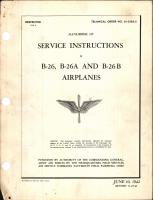 Handbook of Service Instructions for B-26, B-26A, and B-26B Airplanes