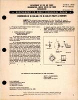 Supplement to Conversion of R-1340-AN-1 to R-1340-57 