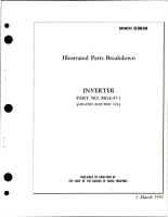 Illustrated Parts Breakdown for Inverter - Part MGE-57-1 