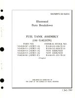 Illustrated Parts Breakdown for Fuel Tank Assembly (150 Gallon) Part No. 5434628 (Aero 1A ) (Aero 1C) 