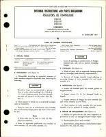 Overhaul Instructions with Parts Breakdown for Oil Temperature Regulators - 87242-24, 87242-24-1, and 87242-24-2