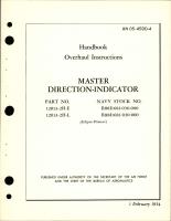 Overhaul Instructions for Master Direction Indicator - Part 12013-2H-E and 12013-2H-L