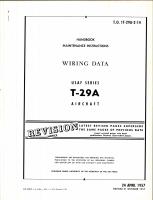 Maintenance Instructions Wiring Data for T-29A Aircraft