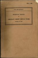Aircraft Sheet Metal Work - Technical Manual