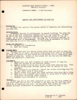 P-38 Structures - Removal & Replacement of Wing Tip