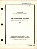 Overhaul Instructions for Stromberg Injection Carburetor - Models PT-13G1, PT-3G5, PT-13G6, and PT-13D6