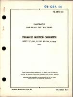 Overhaul Instructions for Stromberg Injection Carburetor - Models PT-13G1, PT-3G5, PT-13G6, and PT-13D6