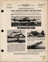 Operation & Technique of Nose Wheel Airplanes, 01-1-33