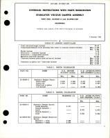 Overhaul Instructions with Parts for Stabilator Viscous Damper Assembly - Parts 25-69381-3 and 25-69381-301