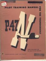 Pilot Training Manual - P-47N