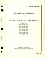 Illustrated Parts Breakdown for capacitor Type Tank Units Part No. EA772BDY and EA772BDL